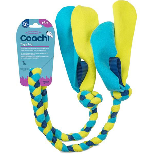 COACHI Tuggi přetahovadlo pro psy modro-zelené 1 ks