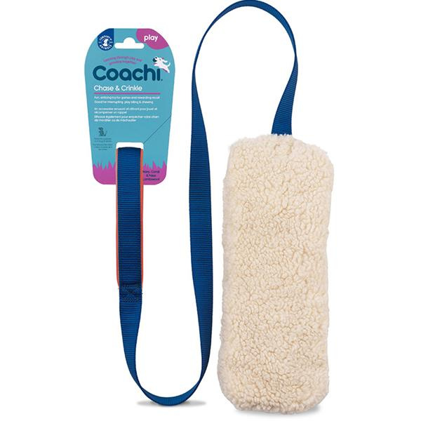 COACHI Chase & Crinkle hračka pro psy 1 ks