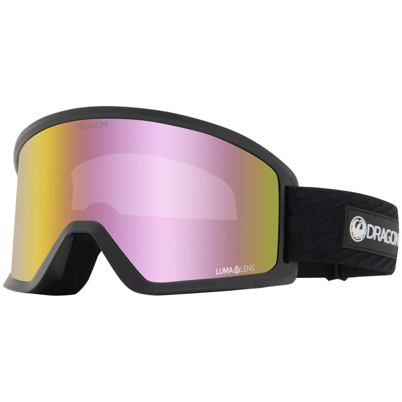 Dragon DX3 Plus OTG, lyžařské brýle, ikona růžová