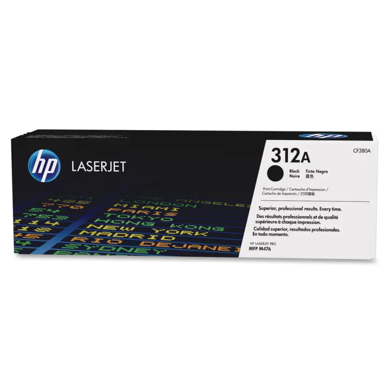 HP CF380A č. 312A Černá