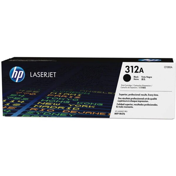 HP CF380A č. 312A Černá