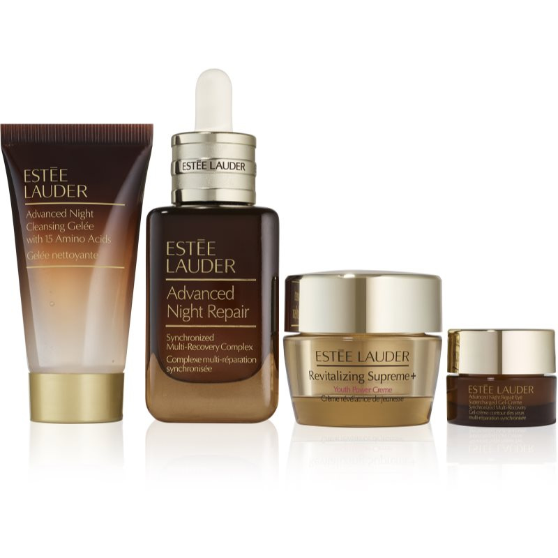 Estée Lauder Nightly Renewal Cleanse + Repair + Glow Set dárková sada na noc