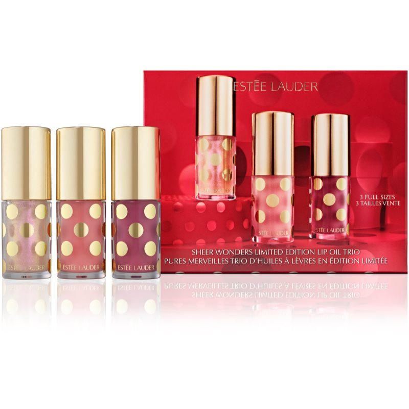 Estée Lauder Holiday Lip Oil Set dárková sada na rty limitovaná edice