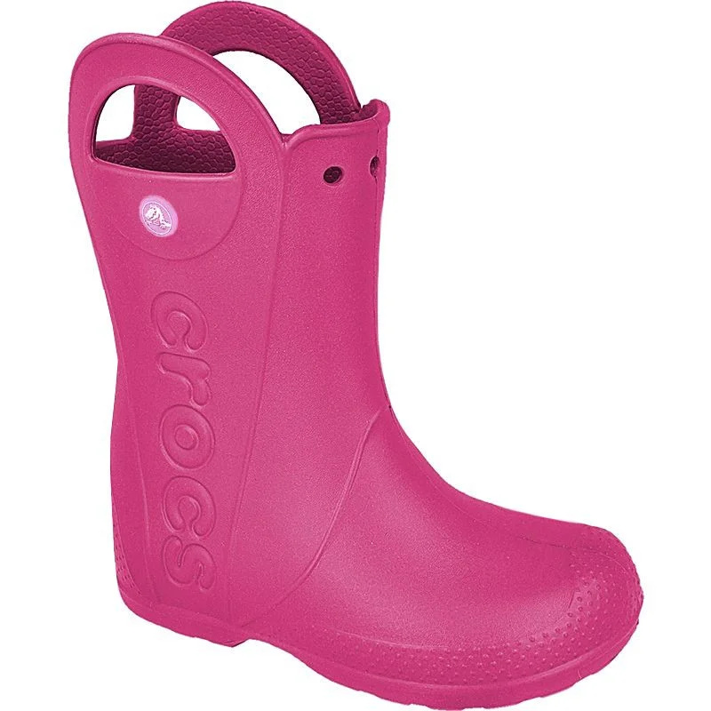 Crocs Handle It Kids 12803 pink wellingtons 26-27