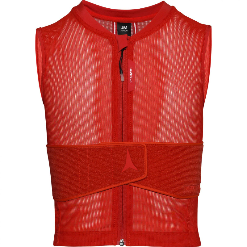 Atomic Live Shield Amid Lite Vest, chránič páteře, junior, červená