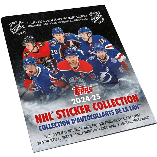 NHL Topps 2024-25 Hockey Sticker Collection Album