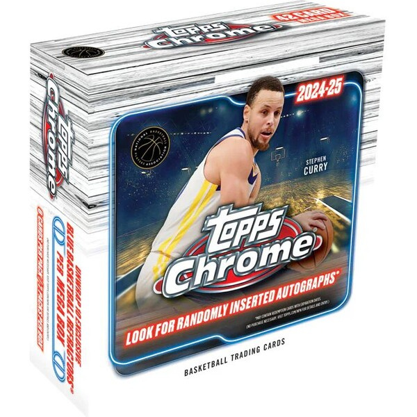 2025 Topps Chrome Basketbal - Mega Box