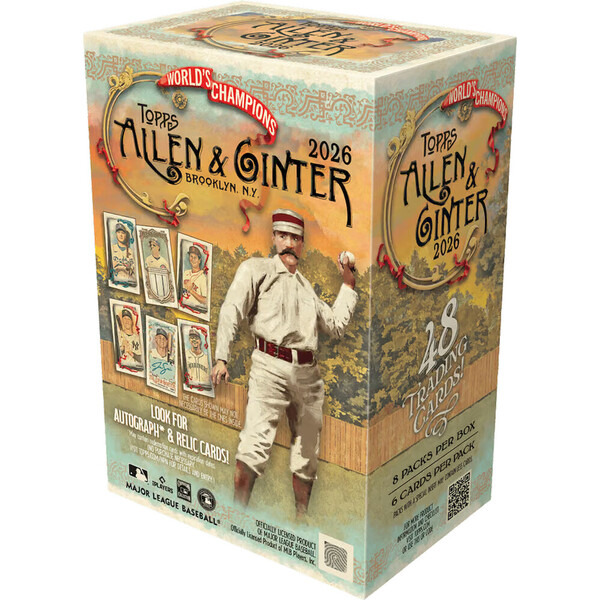 Baseballové karty 2026 Topps Allen & Ginter Baseball - Value Box