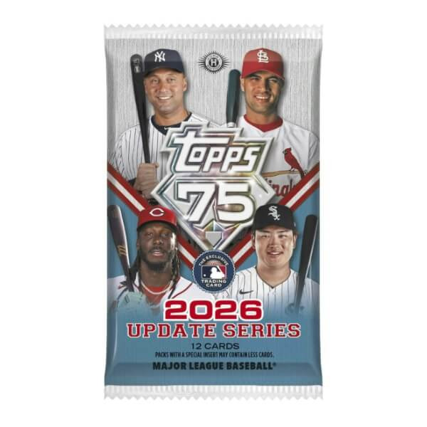 2026 Topps Update Series Baseball Hobby Balíček - karty MLB