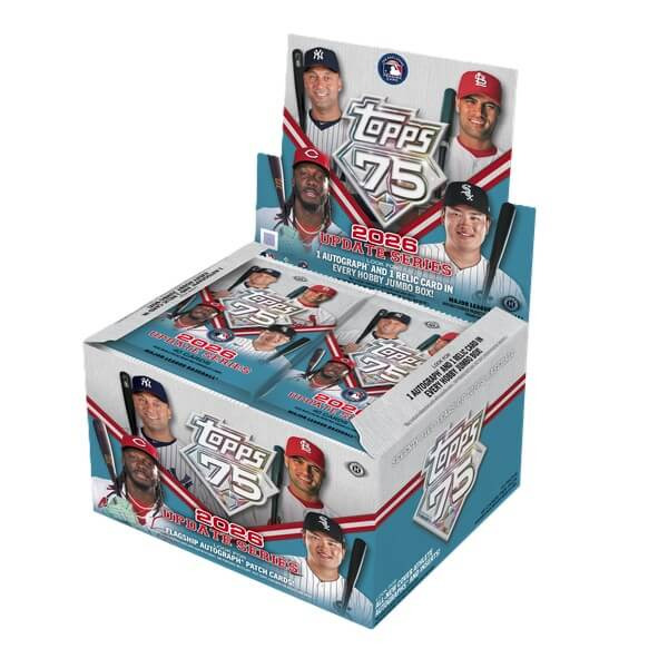 2026 Topps Update Series Baseball Hobby Jumbo Box - karty MLB