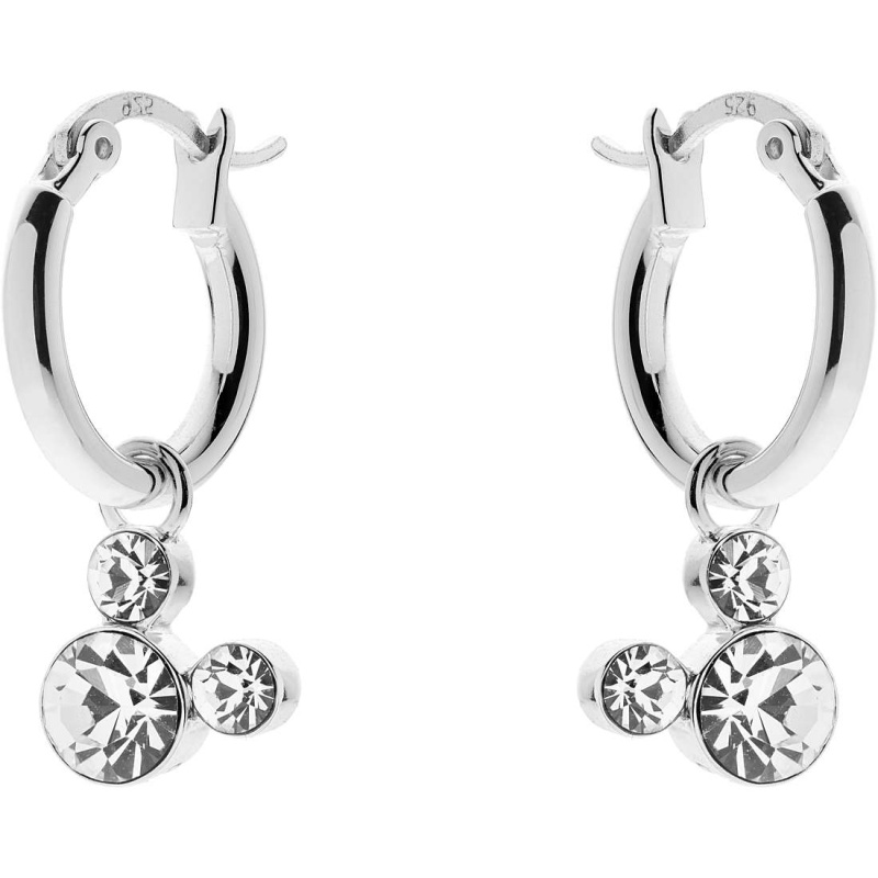 Disney Slušivé stříbrné kruhy se zirkony ES00032SRWL.CS