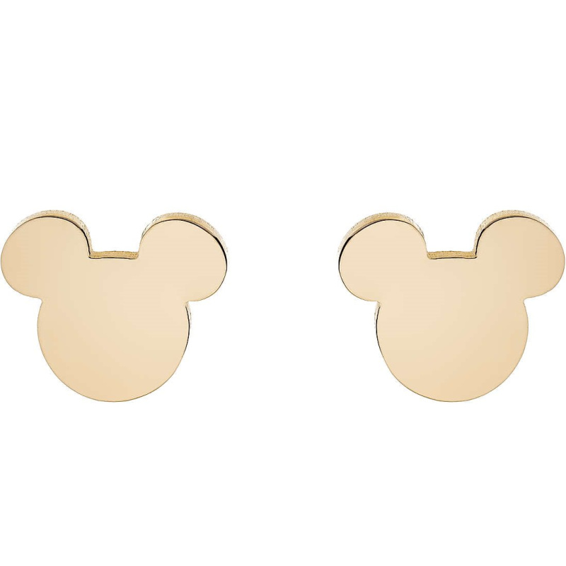 Disney Minimalistické pozlacené náušnice Mickey Mouse E600179YL-B.CS