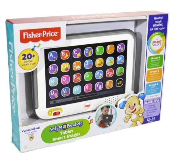 Fisher price tablet smart stages, mattel dhn85