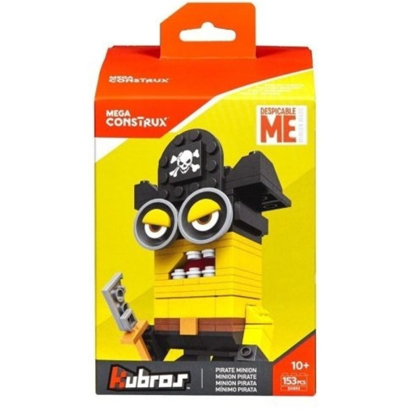 Mega construx mimoň kubros pirát, mattel dxb93