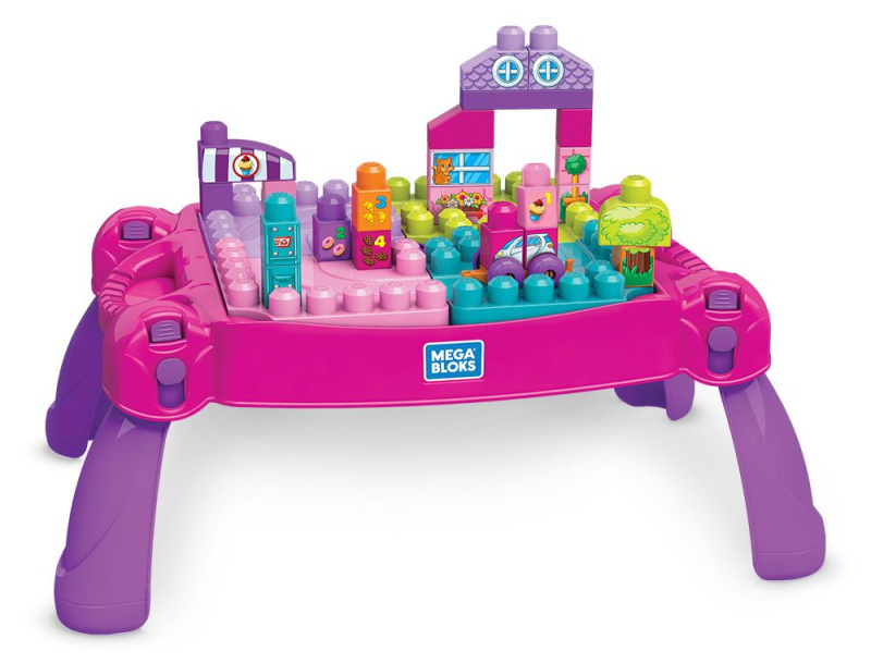 Mega bloks first builders pracovna malé stavitelky, mattel ffg22