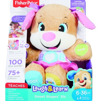 Fisher Price Hovoriaca psíkova sestrička Slovenská verze