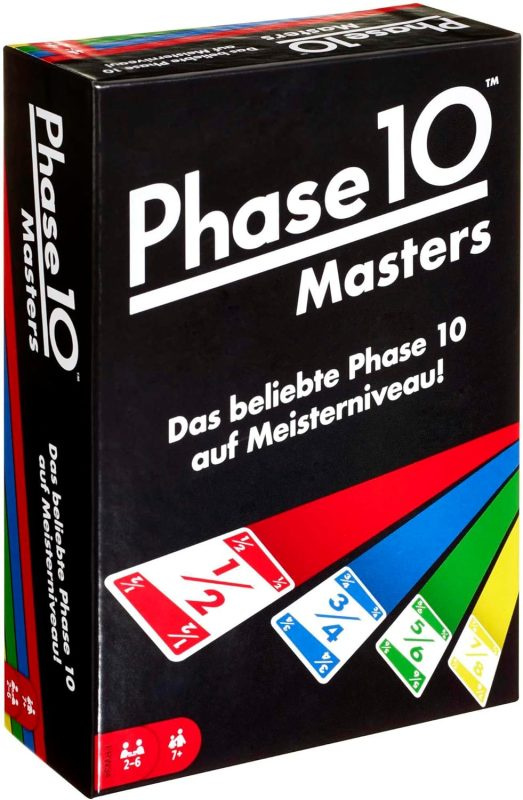 Mattel phase 10 masters, kombinační karetní hra