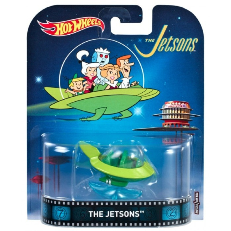 Hot wheels kultovní angličák the jetsons, mattel frf24