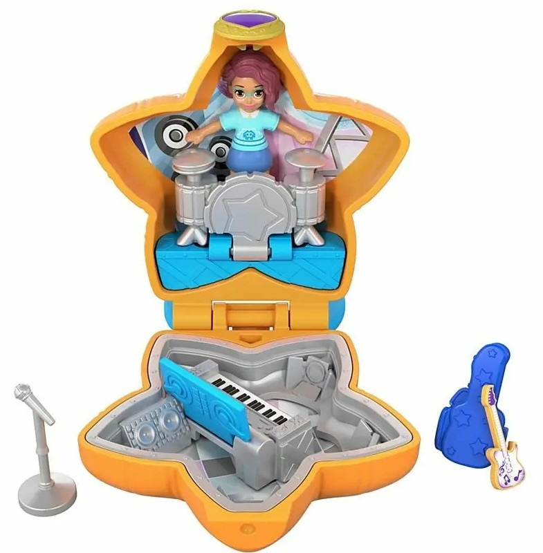 Mattel polly pocket panenka polly koncert, fry32