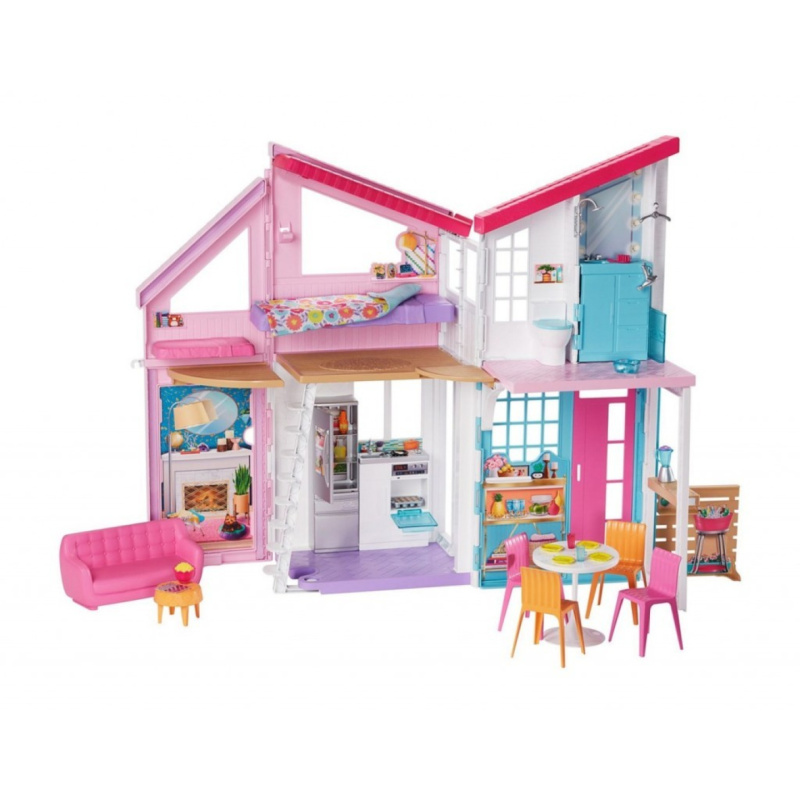 Mattel barbie dům v malibu, fxg57