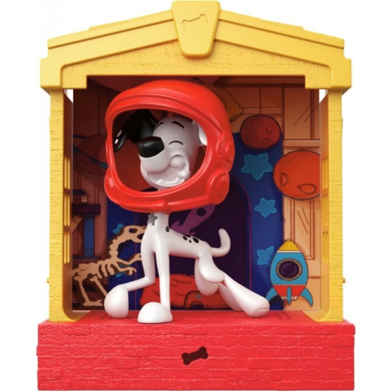 101 dalmatinů, figurka v domečku dylan, mattel gbm27