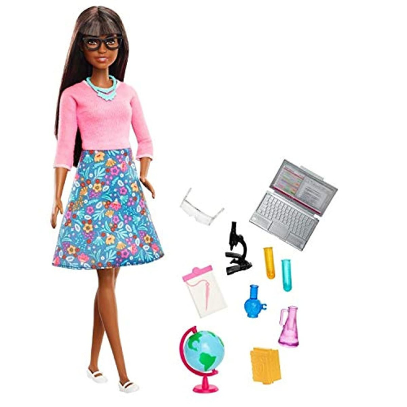 Barbie první povolání herní set učitelka, mattel gdj35