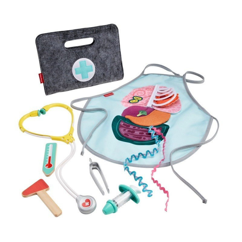 Fisher price doktor a pacient herní set, mattel ggt61
