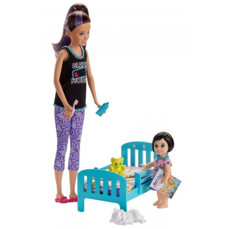 Barbie chůva herní set sladké sny, mattel ghv88
