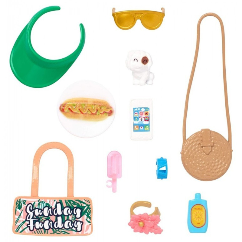 Barbie dolpňky sunday funday, mattel ghx33