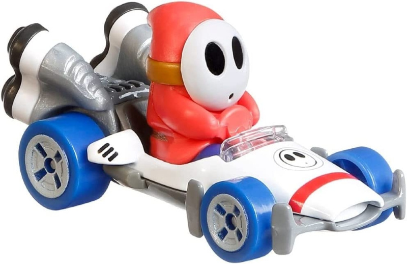 Hot wheels mariokart shy guy, mattel gjh61