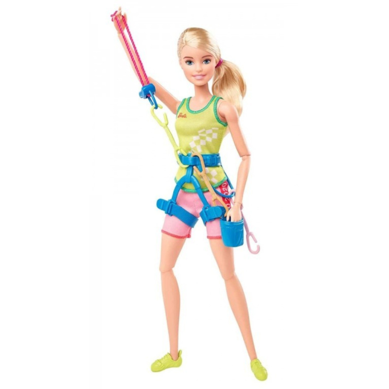 Mattel barbie sportovní lezení tokyo 2020, gjl75