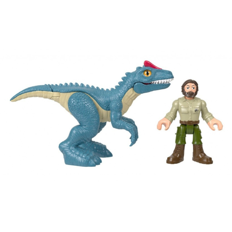 Fisher price imaginext allosaurus s figurkou, mattel gkm66