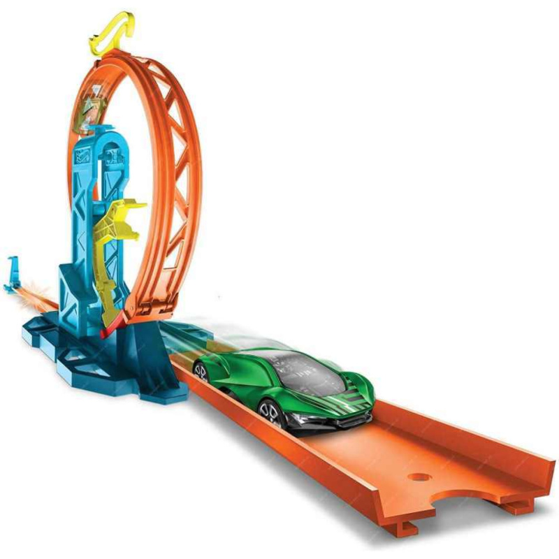 Hot Wheels Sada pro stavbu závodní dráhy (Looping-kicker-set)