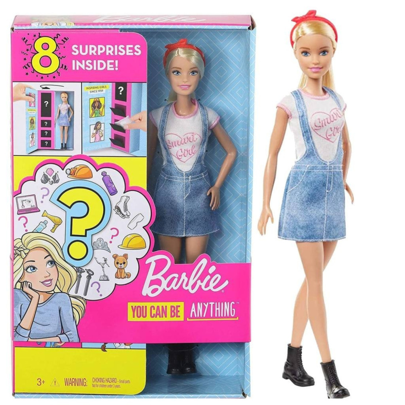 Barbie povolání s překvapením, mattel glh62