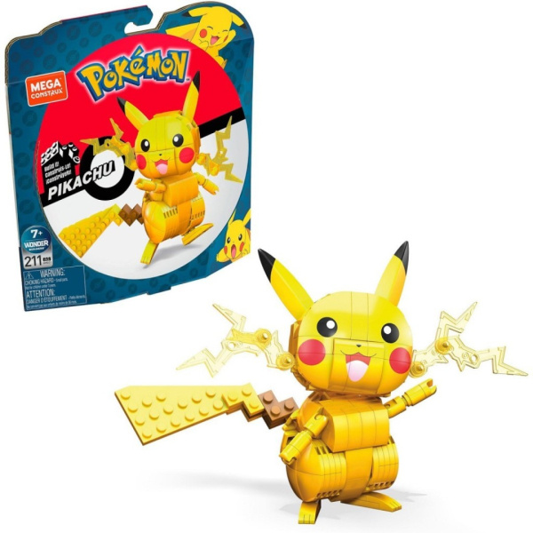 Mega Construx Postav a vystav si Pokémona Pikachu