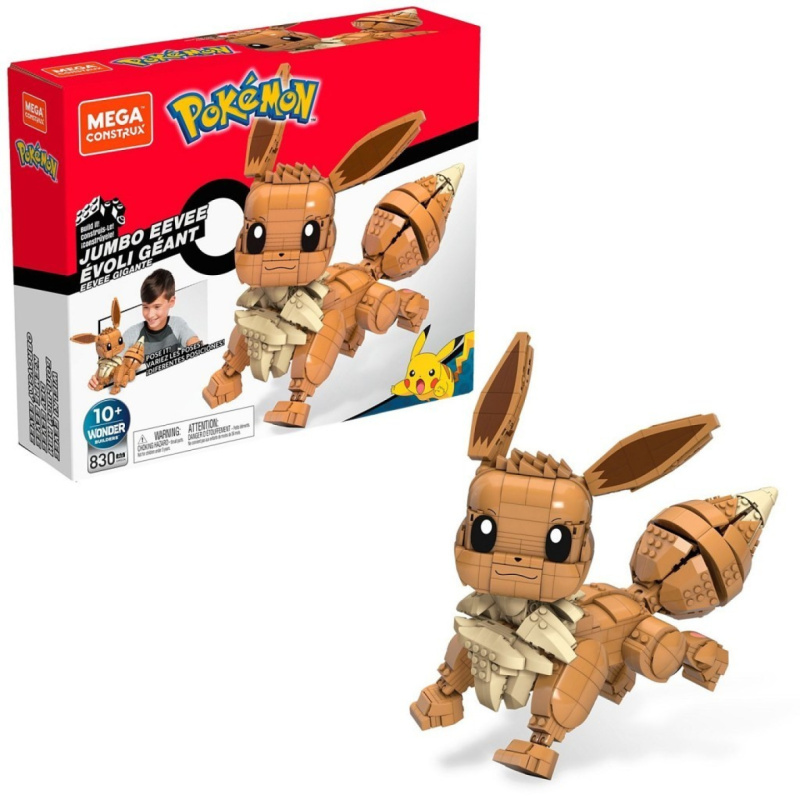 Mattel Pokémon Mega Construx Jumbo Eevee