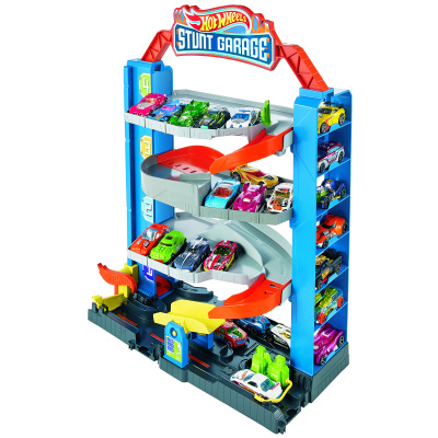 Hot Wheels City Přenosná garáž