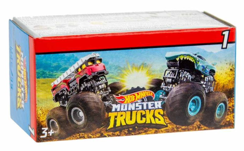 Hot wheels monster trucks mini auto, mattel gpb72