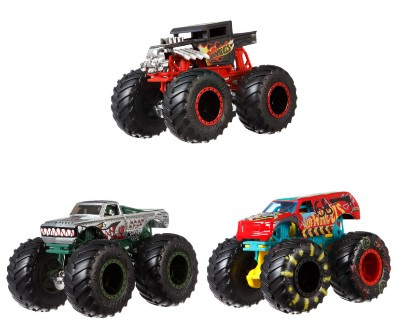 HW MONSTER TRUCKS 1:64 S ANGLIČÁKEM ASST