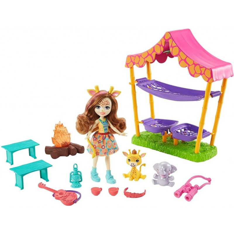Mattel Enchantimals jedeme tábořit herní set