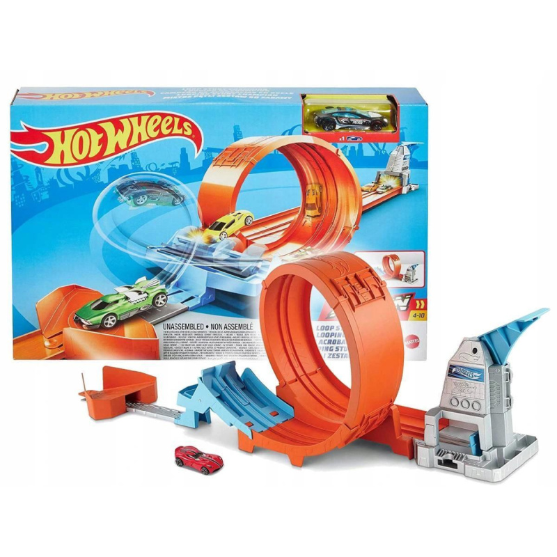 Hot wheels šampionát kaskadérská smyčka, mattel gtv13