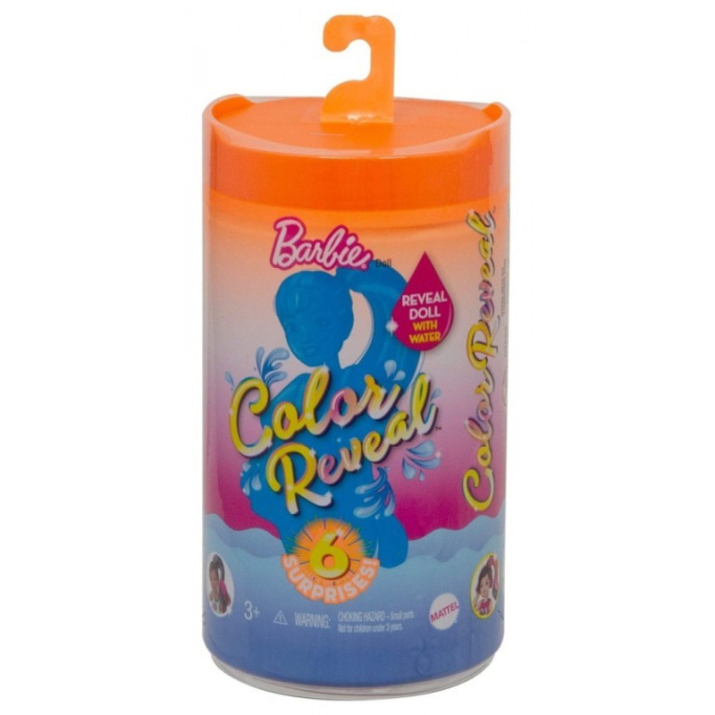 Mattel barbie color reveal chelsea, vlna 2, gtp52