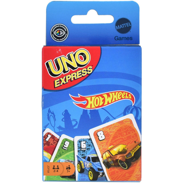 UNO EXPRESS karty Hot Wheels