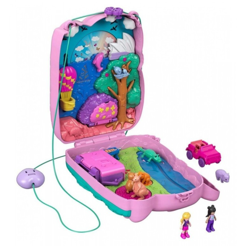 Polly pocket koala pidi pocketková kabelka, mattel gxc95