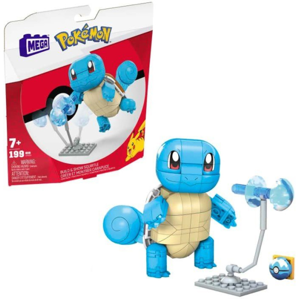 Mega Construx Postav a vystav si Pokémona Squirtle GKY95