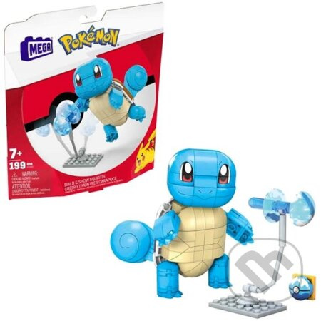 Mega Construx Postav a vystav si Pokémona Squirtle GKY95