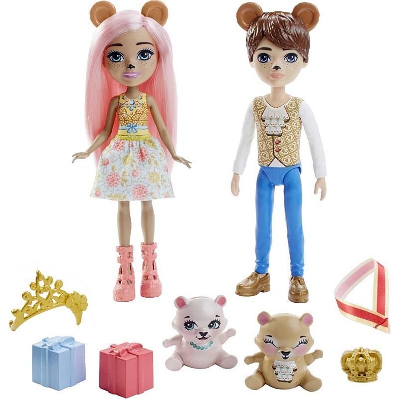 Enchantimals royal braylee a brannon medvědovi, mattel gyj07