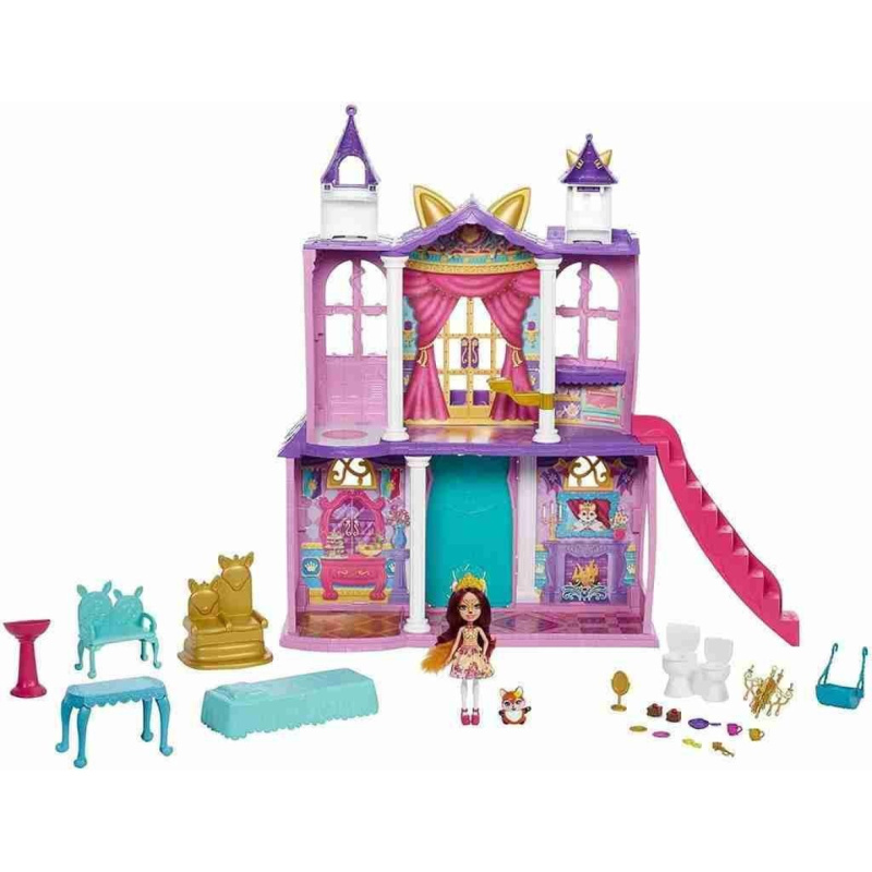 Enchantimals royal královský zámek herní set, mattel gyj17
