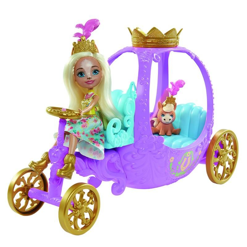 Enchantimals královský kočár, mattel gyj16