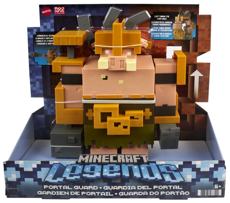 Mattel minecraft legends portal guard super boss